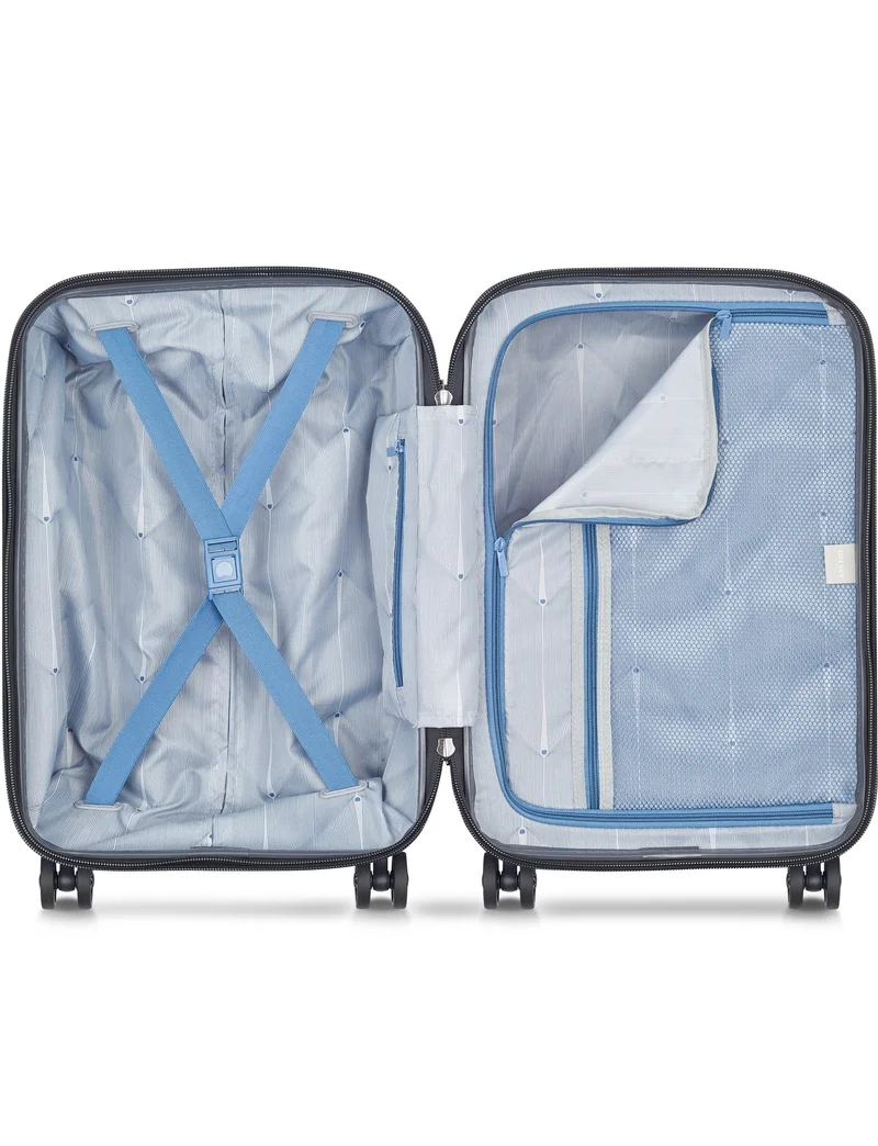 ديلسي _باريس حقيبة سفر كابينة فري ستايل 55 سم قابلة للتوسيع بعجلات - جرافيت